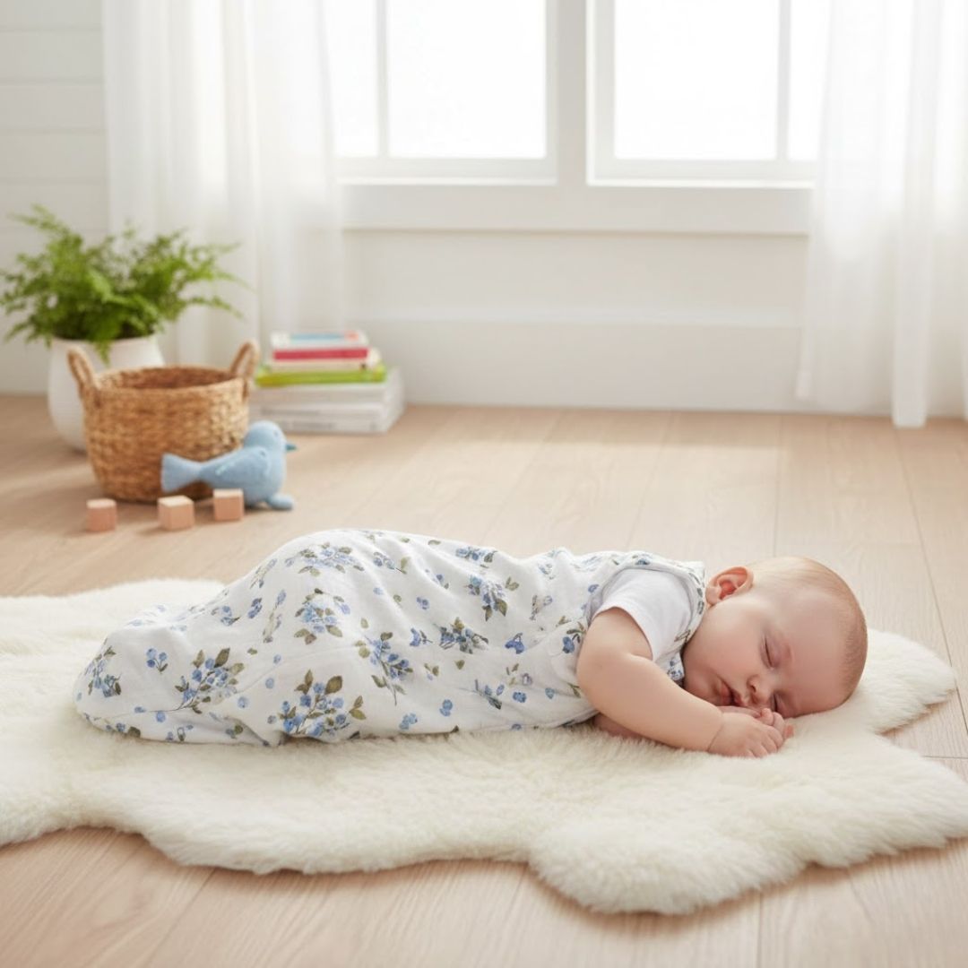 Blueberry & Bird Sleep Sack